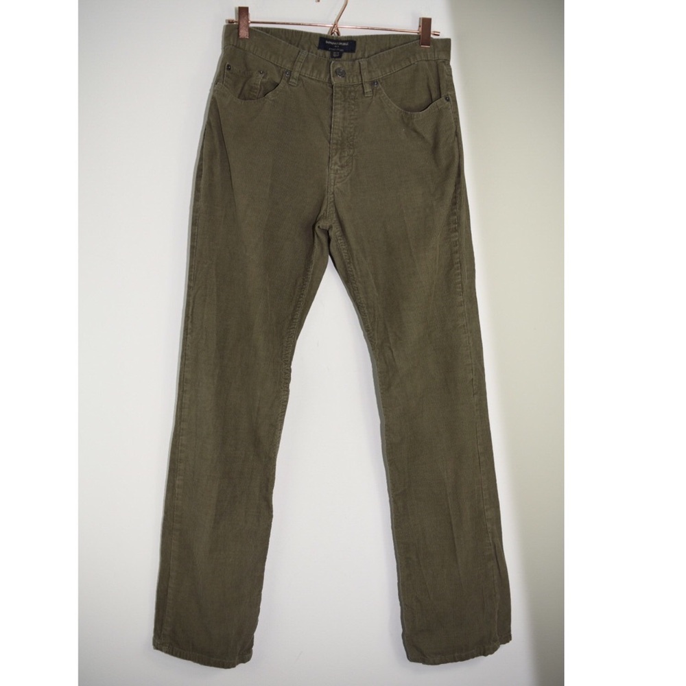 Banana Republic 32/34 Straight Leg Corduroy Pants